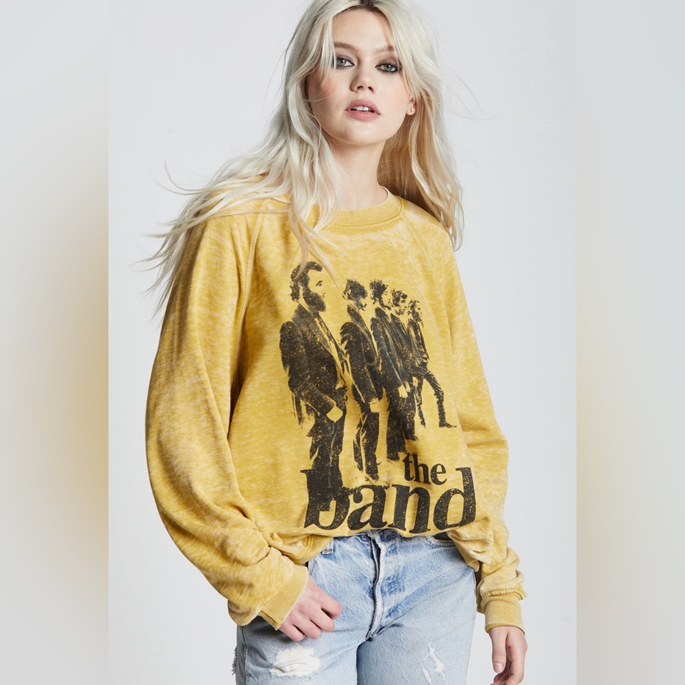 Recycled Karma The Band Vintage Washed Sweatshirt - Picture 5 of 8